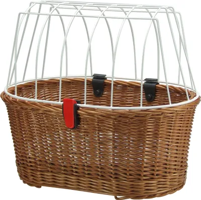 Produktbild von Hundeshopper KLICKfix Doggy Basket braun,  45x52x36 cm, m. Korbklip