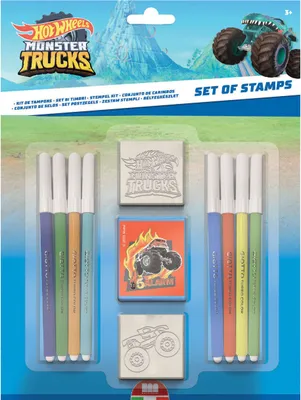 Image de Set de tampons Hot Wheels, 11 pcs.