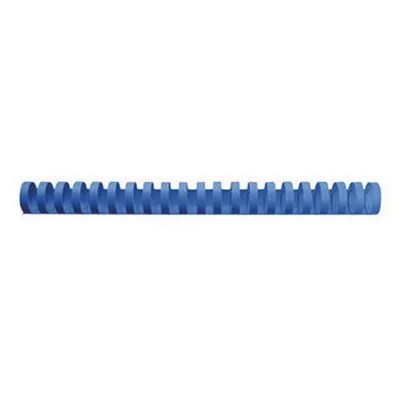 Produktbild von GBC CombBind Plastikbinderücken, blau, 16mm (100), Blau, 145 Blätter, Polyvinylchlorid (PVC), A4, 100 Stück(e)