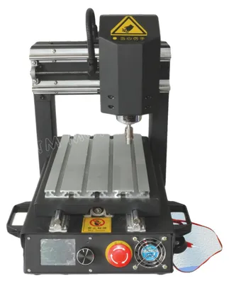 Image de Machine de gravure CNC, moteur de 400 W, 3 axes, 220 V, dimensions 460 x 330 x 220 mm, contrôleur GRBL