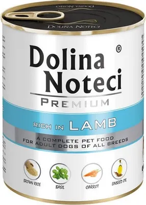 Obrázok produktu pre Dolina Noteci Premium Dog Lamb Can 800g
