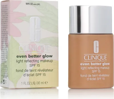 Immagine prodotto di Clinique Even Better Glow Light Reflecting Makeup SPF 15 (WN 22 Ecru VF) 30 ml