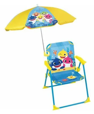 Bebeboutik - FUN HOUSE Baby Shark Salon de jardin - 1 table H.46xø46 cm