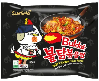 Obrázek produktu pro SamYang Buldak Original Hot Chicken Flavour Instant Ramen 140g