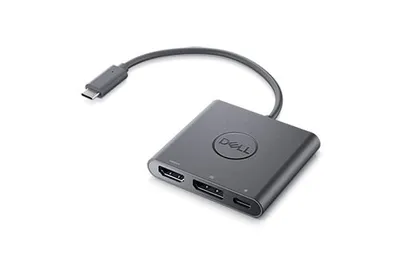 Immagine prodotto di DELL Adattatore da USB-C a HDMI/DP con pass-through di alimentazione