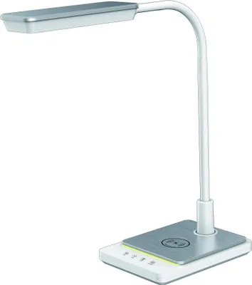 Produktbild von Maxcom ML3100 Porto Moderne LED-Stehlampe Tischlampe mit 48 LEDs und 3 Helligkeitsmodi Weiß