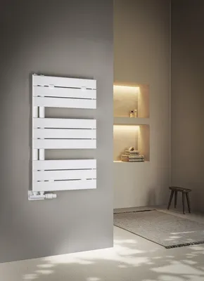 Produktbild von Aqualine MYTHOS Badheizkörper 500x830mm, Weiß