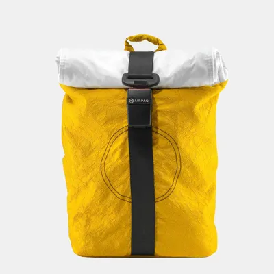 Produktbild von Airpaq Rucksack Rolltop Weiße Rolle Gelb