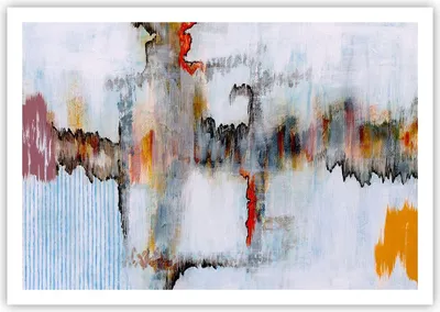 Produktbild von Poster - Poster ohne Rahmen - Abstraktion modern - 100x70 cm - Wand Bild - Wanddeko - Wandbilder - Kunstposter - Wandposter - Bilder - Kunstdruck - Wanddekoration - Wandbild - P2XAA100x70-3676