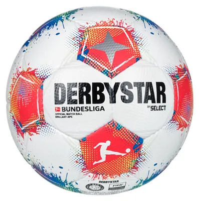 Produktbild von DERBYSTAR Bundesliga Brillant APS v25 WEISS WEISS 5