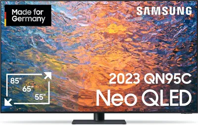 Produktbild von Samsung 55" Neo QLED 4K QN95C, 139,7 cm (55"), 3840 x 2160 Pixel, Neo QLED, Smart-TV, WLAN, Schwarz