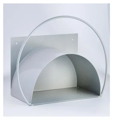 Produktbild von Wandschlauchhalter "PROFI" aus Metall in Silber, stabil