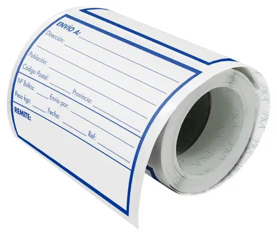 Produktbild von Etikettenrollen, 200 Stück, 109 x 82 mm