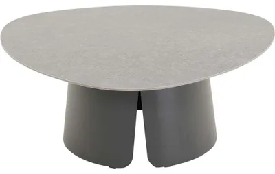 Produktbild von Lesli Living - Beistelltisch Alva - Anthrazit - 97x97x37cm