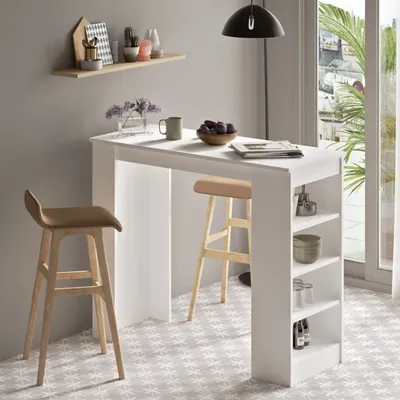 Obrázok produktu pre Skye Decor, Barový stolík - Stan (Biela)