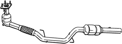 Produktbild von BOSAL Katalysator Kat für VW POLO (9N) Euro 4 090-761