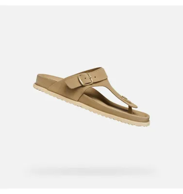 Produktbild von Geox Beige Damen-Flip-Flops von Sandybett 38