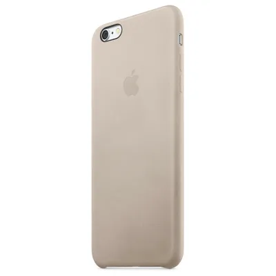Produktbild von Apple iPhone 6s Plus Leder Case – Roségrau, Cover, Apple, iPhone 6s Plus iPhone 6 Plus, 14 cm (5.5"), Grau, Pink