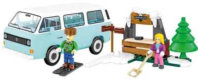 Produktbild von COBI Volkswagen T3 Winter Adventure, Konstruktionsspielzeug