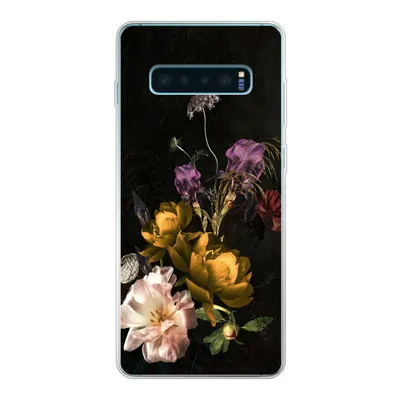Produktbild von MuchoWow® Handyhülle Schutzhülle Hülle für Samsung Galaxy S10 Lite Blumen - Muster - Pflanzen Silikon Softcase Handy Hülle - Schutz