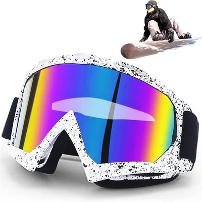 Produktbild von Skibrille für Brillenträger – OTG, Schaumstoffpolsterung, Cross- & Motocross-Brille, Outdoor, Unisex – MehrfarbigOutdoor-Sportausrüstung