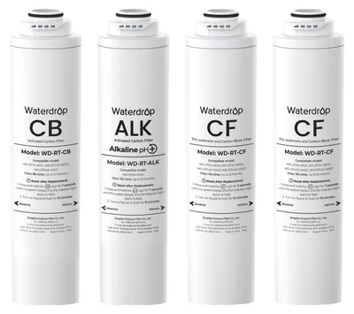 Ersatzfilter-Set für T4-A RO-System, 3 Filter, 1 Jahr
