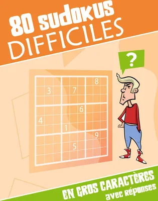 Produktbild von 80 sudokus difficiles