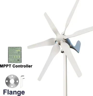 Produktbild von Windturbine - SP-3000 Windgenerator - 3000W Leistung - 12V Offgrid System - Mit MPPT Laderegler - Hausstromversorgung