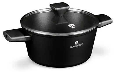 Produktbild von Blaumann Schwarz Silber Kasserolle Ø24cm