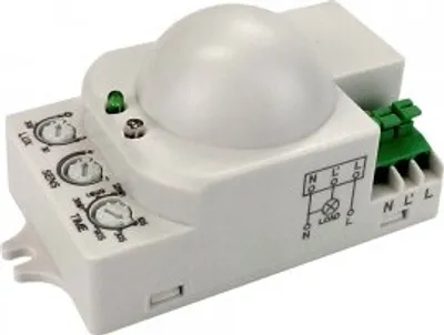Produktbild von Orno CR-208 Mini Mikrowelle Bewegungsmelder Innen 360 Grad mit Dämmerungssensor LED Kompatibel