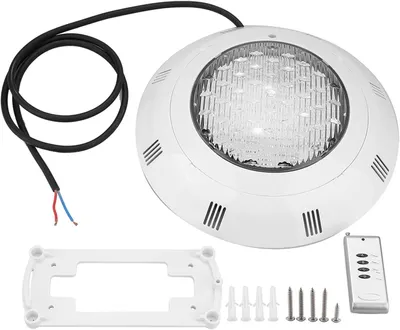 Produktbild von Unterwasserpoollicht 30W RGB - Wasserdichte LED Lampe mit Fernbedienung