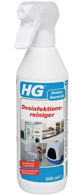 Produktbild von HG Desinfektions-Reiniger, Desinfektionsmittel, Reinigungsmittel, Desinfektionsspray gegen Bakterien 500 ml
