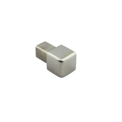 Produktbild von Quadrat Ausseneck Edelstahl V2A 10mm glänzend
