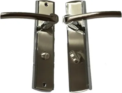Immagine prodotto di PRESTIGE Maniglia per porta interna cromata/satinata WC