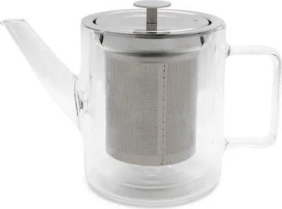 Produktbild von Bredemeijer Teekanne San Remo 1,0l doppelwandiges Glas 165024