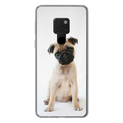 Produktbild von MuchoWow® Handyhülle Schutzhülle Hülle für Huawei P40 Lite Hund - Haustiere - Porträt Silikon Softcase Handy Hülle - Handy