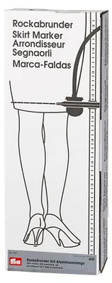Produktbild von Prym 611767 Rockabrunder, Metall, 80cm, Grau