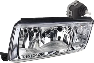 Immagine prodotto di Johns, Fari compatibili con Skoda Fabia 6Y 09/99- 03/08 H7 H3 Sinistra con servomotore 6Y0941295 6Y1941015C 6Y1941015H 6Y1941015