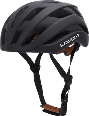 Zdjęcie produktu dla Kask rowerowy szosowy Aero Lekki kask z 7 otworami wentylacyjnymi 13 wylotów powietrza Regulowane dopasowanie do jazdy na rowerze Czarny M