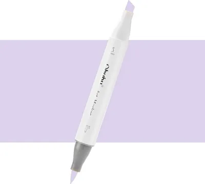 Zdjęcie produktu dla Brush & Chisel dwustronny marker alkoholowy OHUHU, V230 Viola