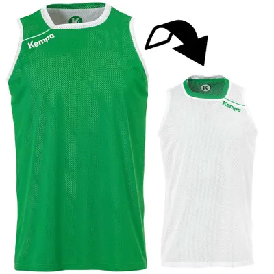 Produktbild von Kempa Reversible Tank Top Basketballtrikot Herren grün/weiß L