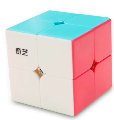 Produktbild von 2x2 Qiyi Puzzle Würfel Logikpuzzle Geburtstagsgeschenk für Kind