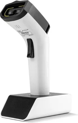 Produktbild von NETUM DS5000 Bluetooth 1D Barcode Scanner, Freisprech-CCD-Barcode-Leser mit Ständer und integriertem Speicher, Funktioniert mit MAC OS, Windows, iOS, Android und überträgt bis zu 50 Meter