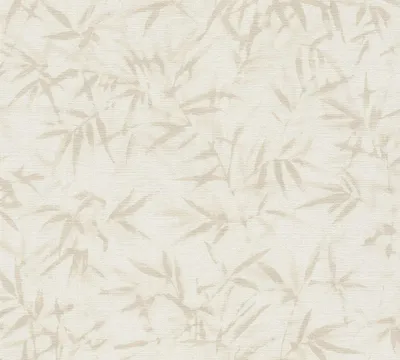 Obrázek produktu pro Bambusový vzhled tapety béžová krémová - netkaná tapeta přírodní motiv jemná AS-Creation (KG-174695)