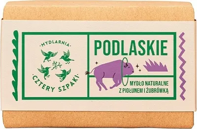 Obrázok produktu pre Mydlarnia Cztery Szpaki Naturalne mydło w kostce Podlaskie, 110g