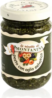 Produktbild von Montanini Pesto con aglio selvatico/Bärlauchpesto 140 gr.