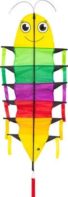 Image de Cerf-volant pour enfants HQ Flapping Willie Worm - Flip 106905 Arc-en-ciel 48 x 115 cm