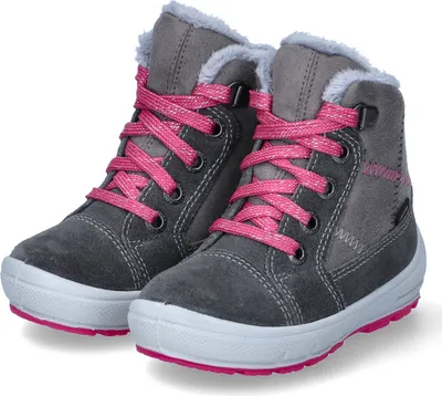Produktbild von Superfit 1-006318-2010  Mädchen Schnürboots Groovy Grau/Pink, Grau, Gr. 22