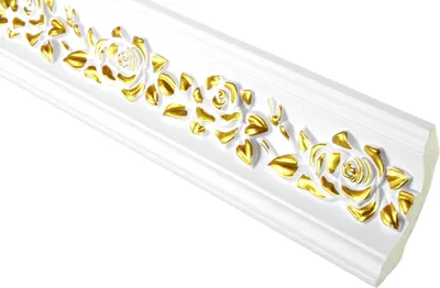 Produktbild von HEXIM Stuckleisten gemustert PolyurethanPolyurethane Stuck Dekorbau für Wand und Decke | 10 Meter FH9218A 54x54mm | Deckenprofile Flachleisten
