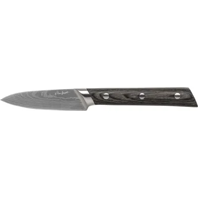 Obrázok produktu pre LAMART LT2101 Nôž na lúpanie, veľmi ostrá čepeľ a ergonomická rukoväť, nerez, packawood, strieborná / čierna,  dĺžka ostria 9 cm, noža 20 cm